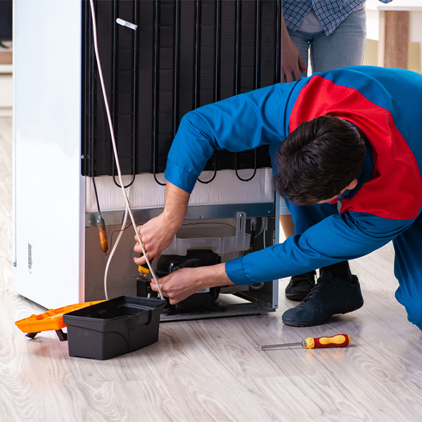 how much do you charge for refrigerator repair services in Ohio KS